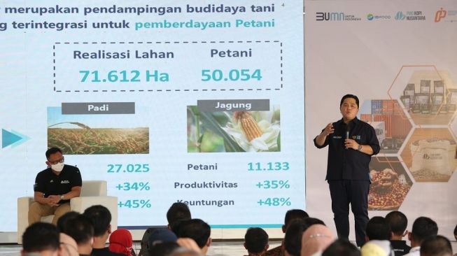 Pupuk Indonesia Dukung PMO Kopi Nusantara yang Digagas Erick Thohir