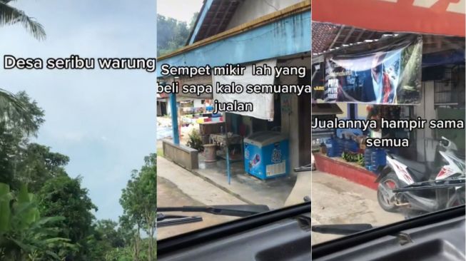 Viral Desa Seribu Warung, Bikin Bingung Siapa yang Beli, Warganet Malah Heboh Adu Nasib