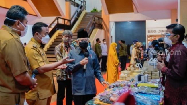 Pelaku UMKM Sulawesi Selatan Mengeluh ke Wakil Presiden Ma'ruf Amin, Susah Dapat Modal dan Urus Izin