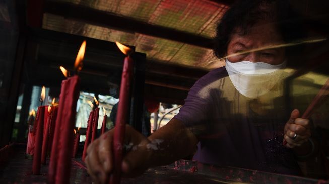 Perayaan Imlek di Vihara Bahtera Bhakti Ancol Dibatasi hingga Pukul 19.00 WIB