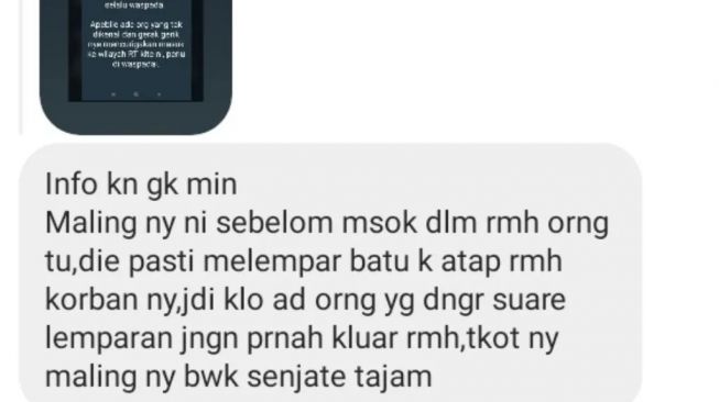 Warga Mempawah Resah, Sosok Menyerupai Ninja Bobol Rumah, Bawa Senjata Tajam dan Sangat Lincah