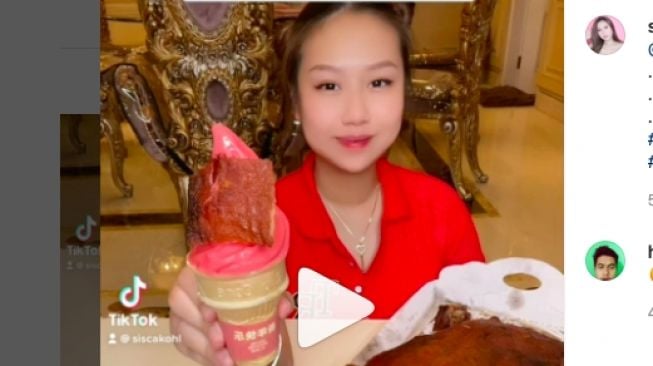 Sisca Kohl Bikin Es Krim Babi Panggang, Warganet Heran: Selera Orang Banyak Duit