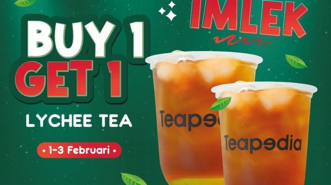 Promo Tahun Baru Imlek Teapedia (Instagram)