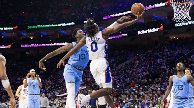 Hasil NBA: Sengit, Sixers Tundukkan Grizzlies Lewat Overtime