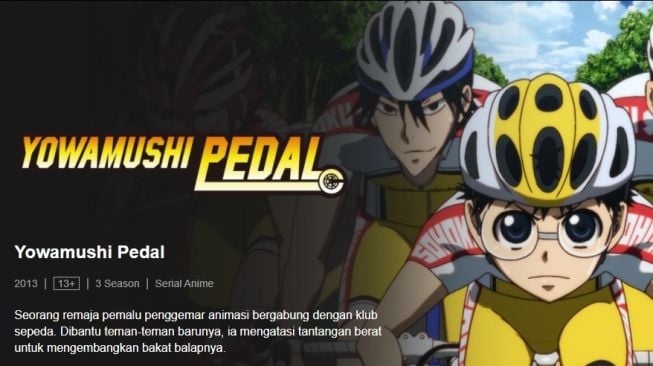 Yowamushi Pedal. [Netflix] 