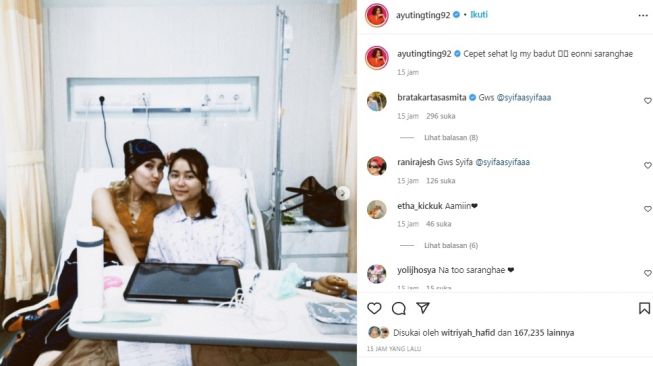 Unggahan Ayu Ting Ting [Instagram/@ayutingting92]