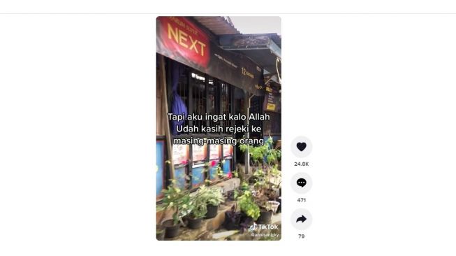 Desa 1000 warung. [TikTok]