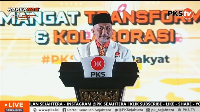 Di Acara Rapimnas, Ahmad Syaikhu: PKS Is Not For Sale To Oligarch