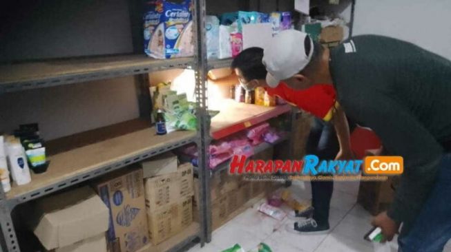 Alfamart di Sidaharja Ciamis Dibobol Maling, Uang Puluhan Juta Melayang