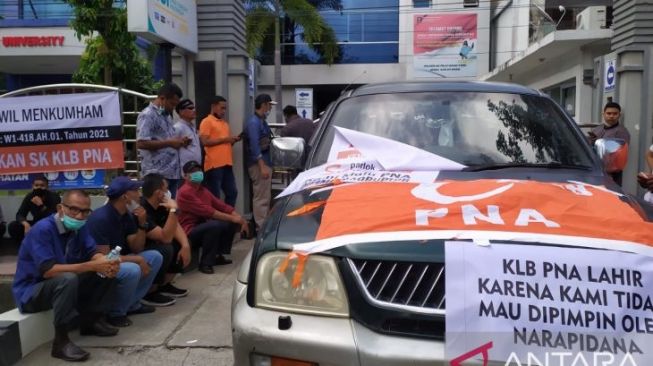 PNA Versi KLB Demo Kanwil Kemenkumam Aceh, Ini Tuntutannya