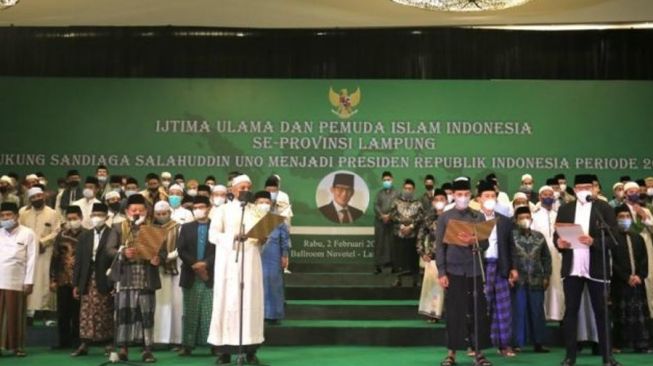 Forum Ijtima Ulama Deklarasi Dukung Sandiaga Uno Jadi Capres 2024