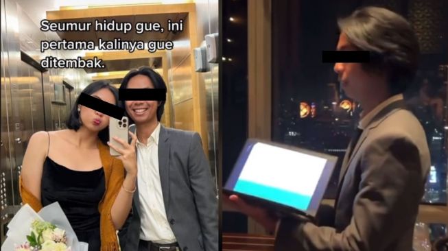 Wanita Dapat Pernyataan Cinta dari Lelaki Pintar, Cara Nembak Unik Bikin Takjub: Bucin Orang Cerdas Berkelas