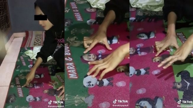 Viral cewek protes nama Masha & the Bear diubah. (TikTok/@anaknyapaull)