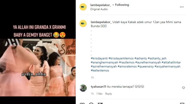 Interaksi Krisdayanti dan Ashanty curi perhatian (instagram.com)