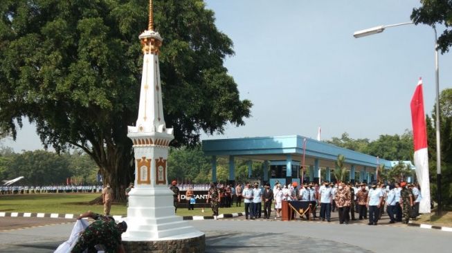 Kasau Remiskan Tugu Pal Putih di Kesatrian AAU Yogyakarta: Ini Punya Nilai Historis Tinggi