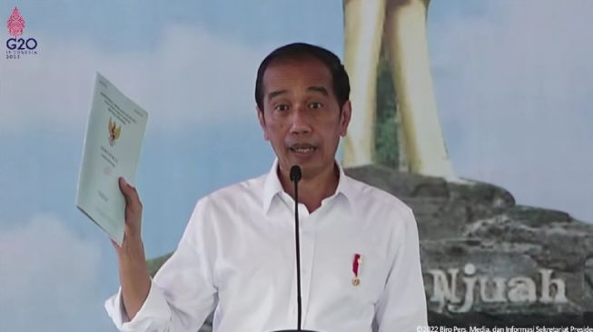 Di Depan Gubernur Edy Rahmayadi, Presiden Jokowi Singgung Banyak Kasus Sengketa Tanah di Sumut