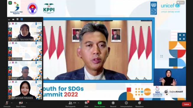 Ini Harapan Kemenpora dalam Kegiatan Youth for SDGs Summit 2022