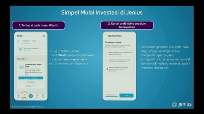Peluncuran fitur baru Jenius. [Screenshot]