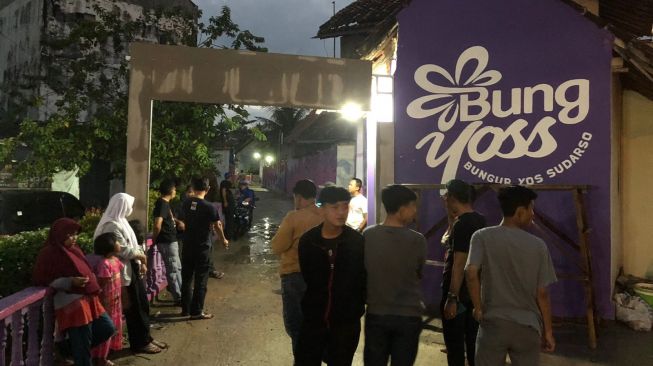 Diresmikan Besok, Kampung Tematik BungYoss di Metro Sajikan Kreativitas Warga