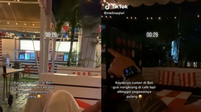 Santai Banget! Viral Cerita Warganet Lagi Enak-enak Nongkrong, Eh Malah Ditinggal Pegawainya Pulang