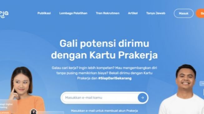 Link Resmi Daftar Kartu Prakerja 2022 Hanya di prakerja.go.id, Waspada Penipuan! Cek Syarat-syaratnya