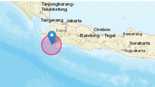Gempa 5.3 Magnitudo Guncang Banten Siang Ini, BMKG: Tidak Berpotensi Tsunami