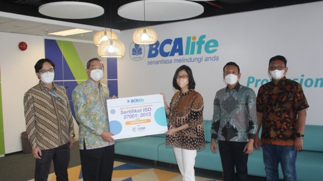 BCA Life Dapatkan Sertifikat ISO 27001:2013