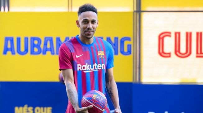 Xavi Hernandez: Aubameyang Adalah Hadiah Jatuh dari Langit untuk Barcelona