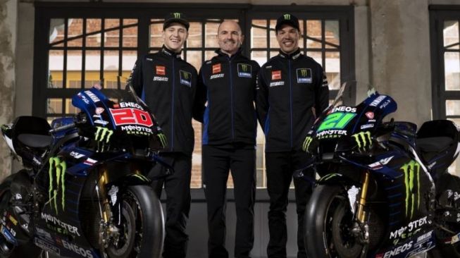 Luncurkan Motor Baru, Yamaha Siap Pertahankan Gelar di MotoGP 2022