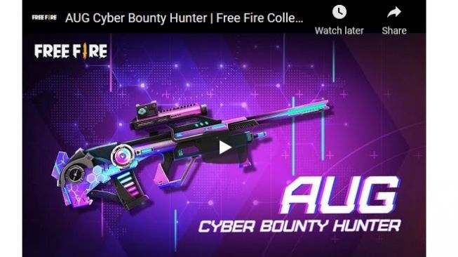 AUG - Cyber Bounty Hunter [screenshot Sportskeeda].