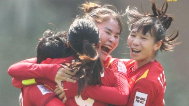 Ukir Sejarah, Vietnam Lolos ke Piala Dunia Wanita 2023 usai Kalahkan Taiwan