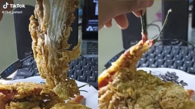 Viral Cowok Eksperimen Masak, Cabai Merah Sampai Bawang Digoreng Tepung Bikin Publik Meringis