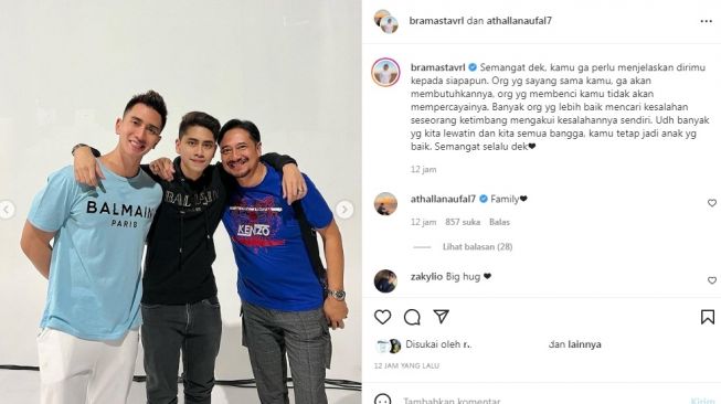 Unggahan Verrell Bramasta [Instagram/@bramastavrl]