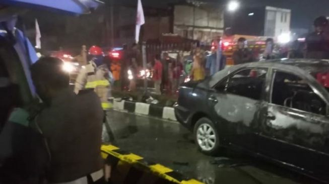 Sedan Terbakar pada Kecelakaan Tewaskan Anak Gubernur Kaltara Milik Fatimah, Tunggak Pajak