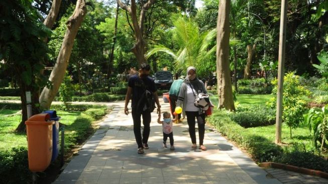 Taman Kota Surabaya bakal ditutup untuk cegah Covid-19 [Foto: Antara]