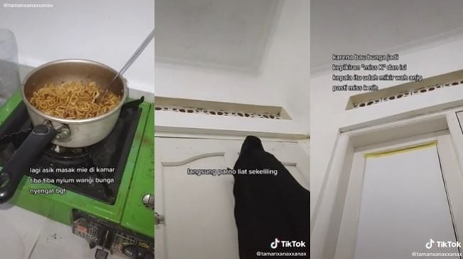 Viral Cowok Merinding Cium Bau Kembang Saat Masak Mie Malam-malam, Fakta Asli Terkuak Bikin Publik Emosi