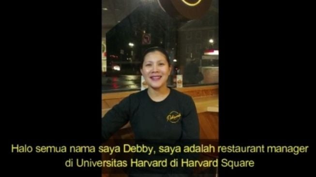 Keren! Pimpin Juru Masak Asal Amerika Serikat, Debby Perempuan Asal Indonesia Ini Ternyata Manager Restoran di Harvard