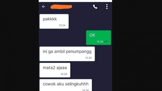 Mendadak jadi detektif dadakan nih ojol (Instagram)