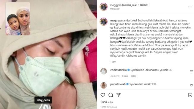 Postingan Meggy Wulandari (instagram.com)