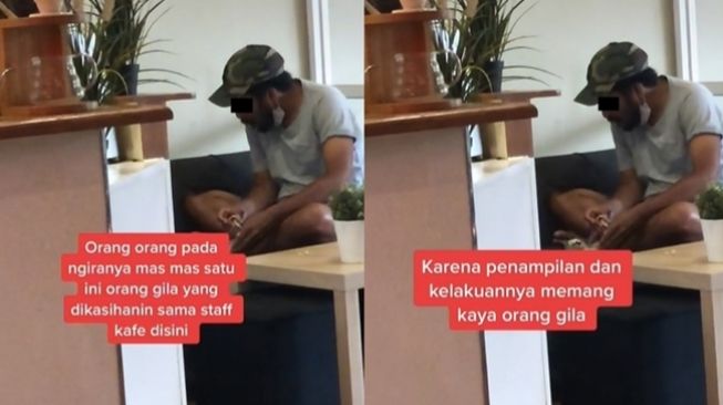 Dikira ODGJ Gegara Penampilan Berantakan, Profesi Asli Pria Ini Ternyata Gak Kaleng-kaleng