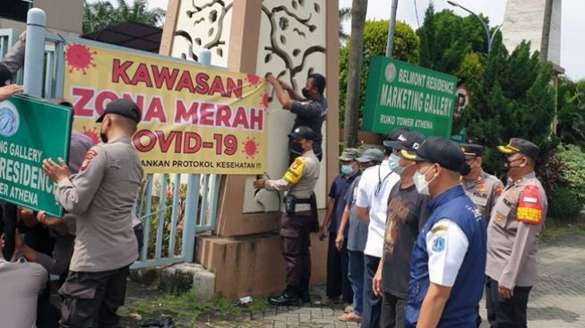 Ribuan Warga Terpapar Covid-19, 25 RT di Jakarta Barat Diberlakukan Micro Lockdown