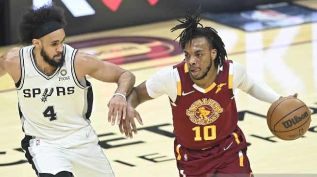 Darius Garland Pimpin Cavaliers Hajar Spurs, Tren Kemenangan Berlanjut