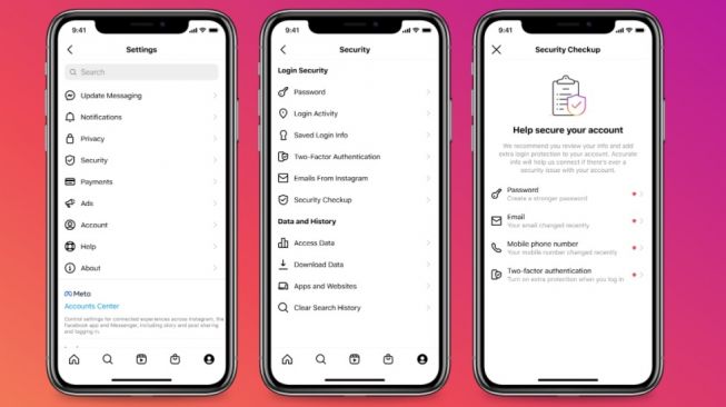 Fitur keamanan baru Instagram. [Instagram]