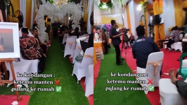 Depan Rumah Dipakai Kondangan, Wanita Ini Pulang Lewat di Tengah Acara, Warganet: Kok Nggak Nyasar?