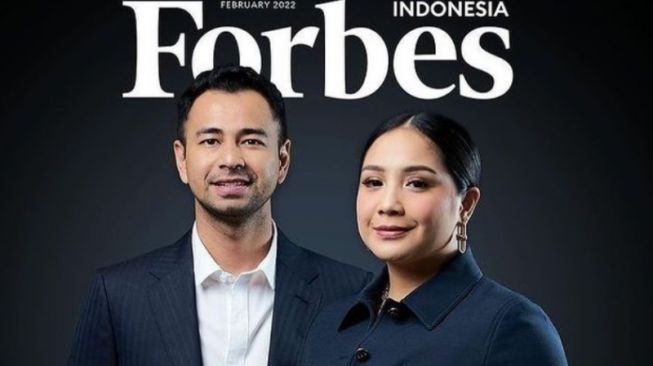 Forbes Indonesia Nobatkan Raffi Ahmad dan Nagita Slavina Jadi Sultan of Content