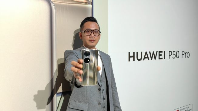 Huawei P50 Pro resmi meluncur di Indonesia, Jumat (11/2/2022). [Dok Huawei Indonesia]
