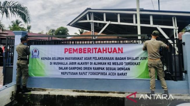 Bupati Aceh Barat Tegaskan Tak Ada Penutupan Masjid, yang Ada Hanya Larangan Salat Jumat di Musala