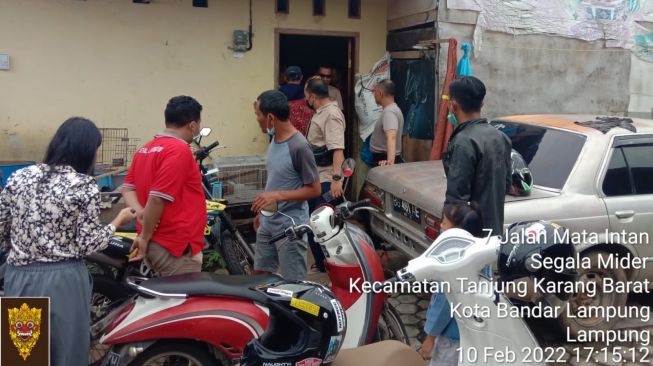 Sepeda motor curian ditemukan di bengkel motor di Segalamider, Tanjungkarang Barat, Bandar Lampung. [Lampungpro.co/Dok Humas Polresta Bandar Lampung]