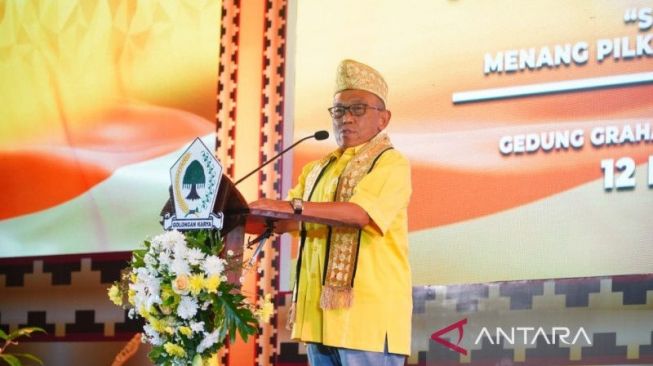 Ancam Kader Golkar yang tak Dukung Airlangga Hartarto sebagai Capres 2024, Aburizal Bakrie: Berhadapan dengan Saya