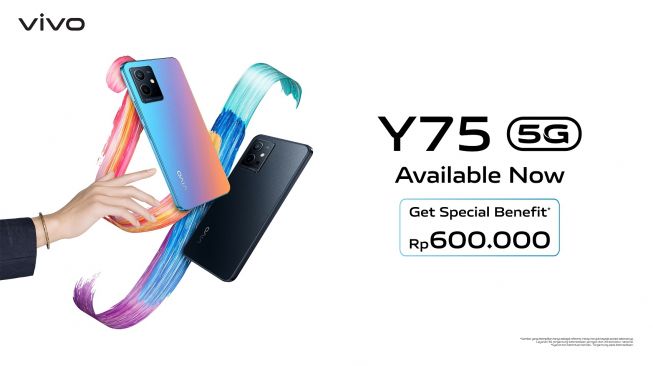 Vivo Y75 5G. [Vivo Indonesia] 